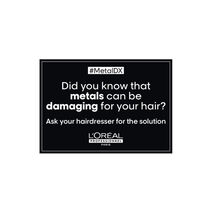 Metal DX Nudge Card (DK) - L'Oréal Professionnel salonmaterialer | L'Oréal Partner Shop