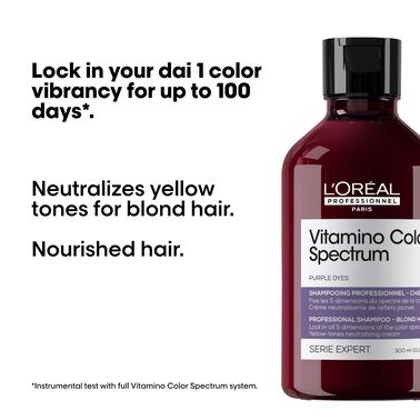 Vitamino Color Spectrum Purple Shampoo - Serie Expert | L'Oréal Partner Shop