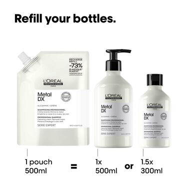 Metal DX Shampoo Refill - Hårpleje fra L'Oréal Professionnel | L'Oréal Partner Shop