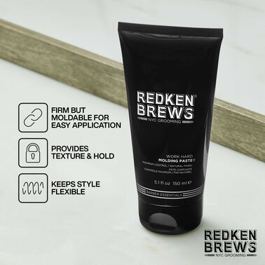Redken Brews Work Hard Molding Paste - QuickOrder | L'Oréal Partner Shop