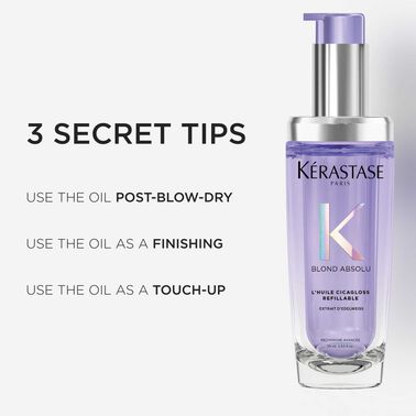 Blond Absolu L´Huile Cicagloss Refillable Hair Oil - Kérastase | L'Oréal Partner Shop