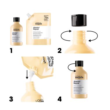 Absolut Repair Gold Shampoo Refill - Hårpleje fra L'Oréal Professionnel | L'Oréal Partner Shop