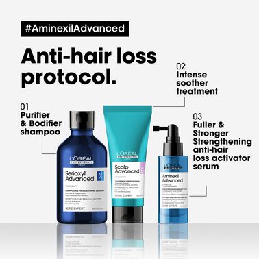 Aminexil Advanced Strengthening Anti-hair loss Activator Serum - Scalp Advanced | L'Oréal Partner Shop